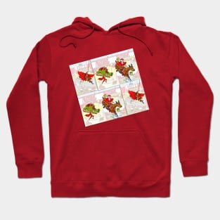 Super Santa Christmas Comics Hoodie